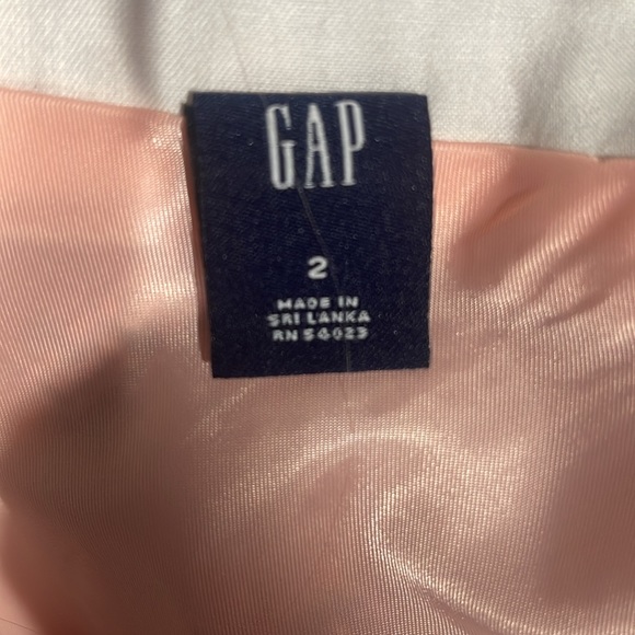 Gap Lined Wool Blend Pink A-Line Skirt, Size 2 - Picture 5 of 6